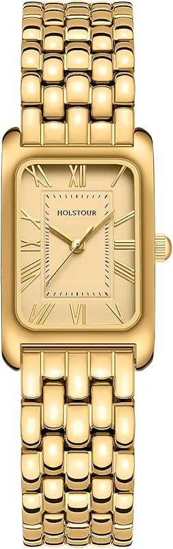 HOLSTOUR Watches Bracelet Rectangular Waterproof1